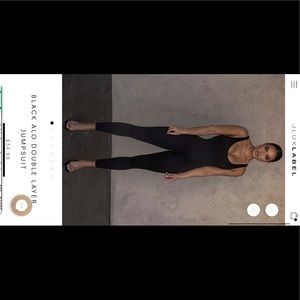 Brand new JluxLabel blk jumpsuit sz LG